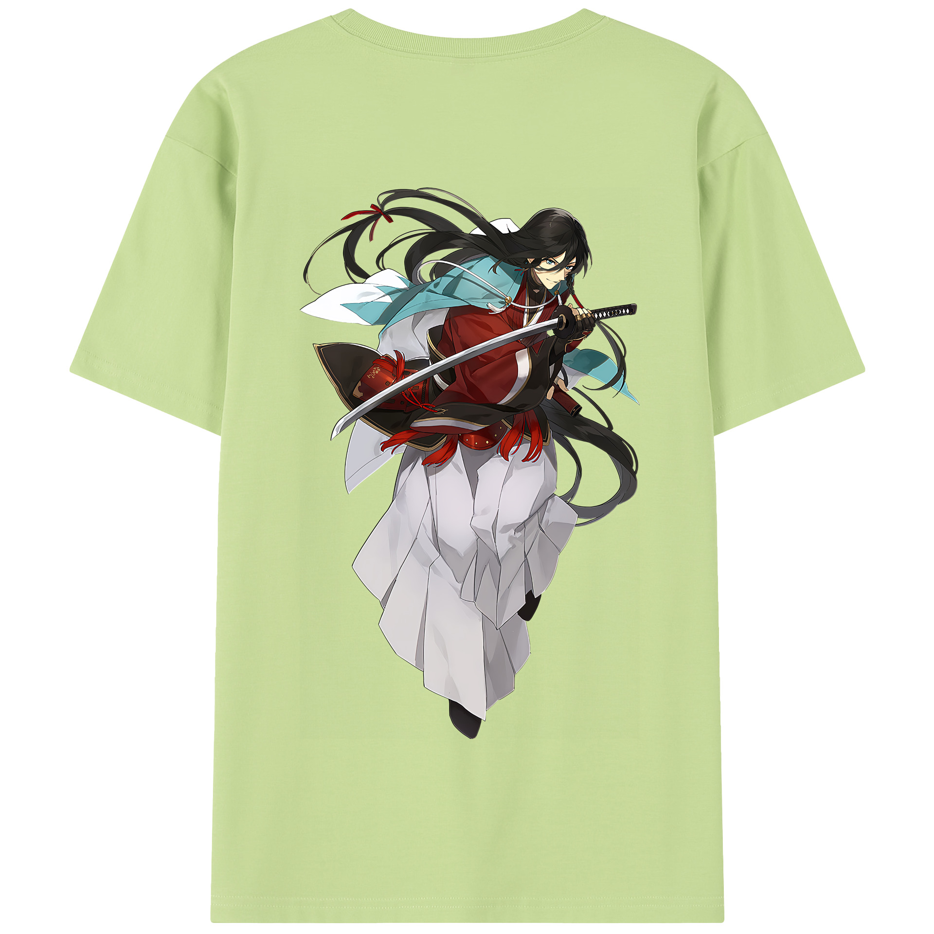 （画像用） 刀剣乱舞 Touken Ranbu 綿100％半袖Tシャツ（背面プリント）